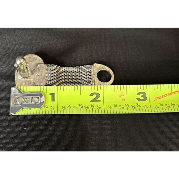 Vintage Delft Swank Nautical Blue Porcelain Sailboat Cufflinks Silver Tone Oval - Picture 12 of 13